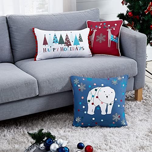 Winter Wonderland Christmas Comforter Set Twin 5-Piece