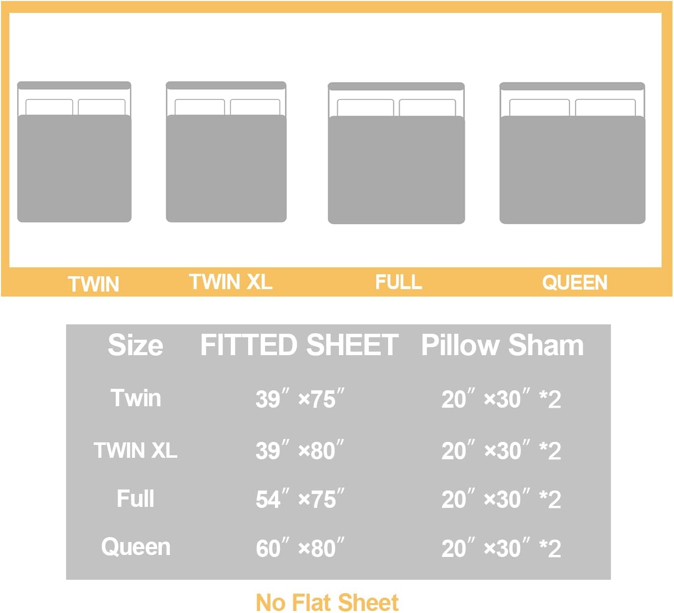 AILONEN Gamer Fitted Sheet Set Twin XL for Kids