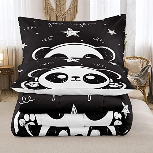Bodhi Kids Comforter Set with Panda Design