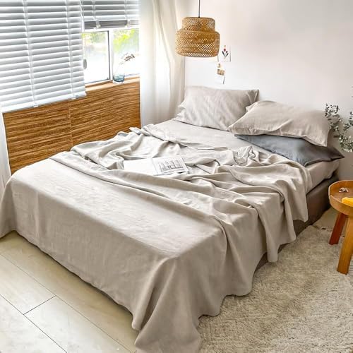 SimpleOpulence 100 Linen California King 4-Piece Set