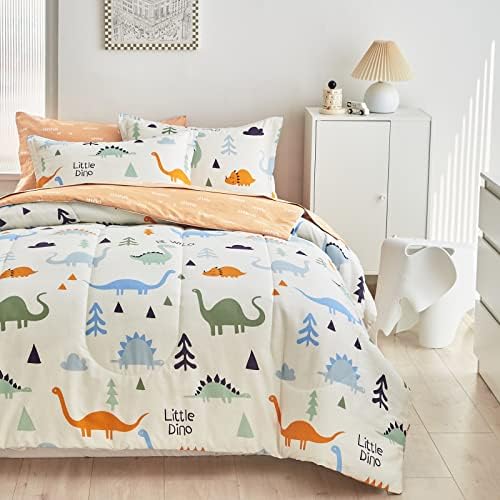 Joyreap Dinosaur Reversible Bed in a Bag Set Queen Size
