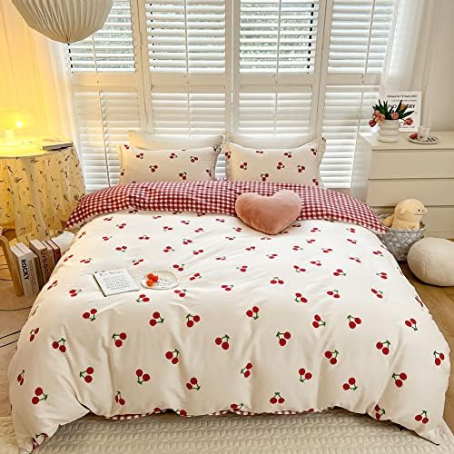 BlueBlue Cherry Kids Duvet Cover Set Twin 1