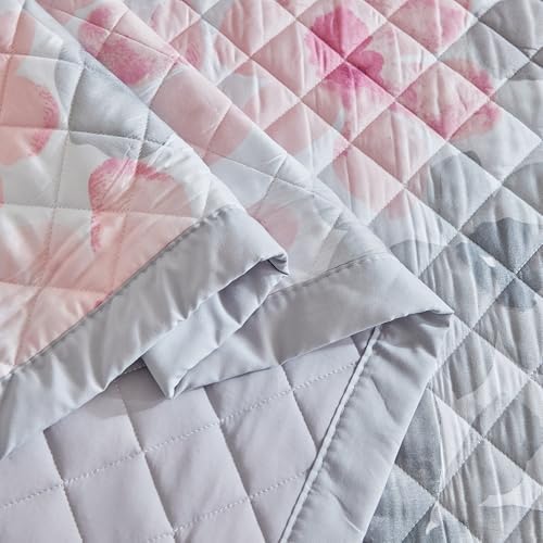 Cooling Quilt Set Queen Size Reversible Floral