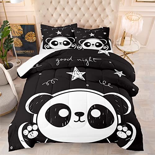 Bodhi Kids Comforter Set with Panda Design
