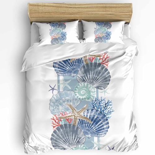 Boanket 3-Piece Duvet Cover Set with Zipper Closure