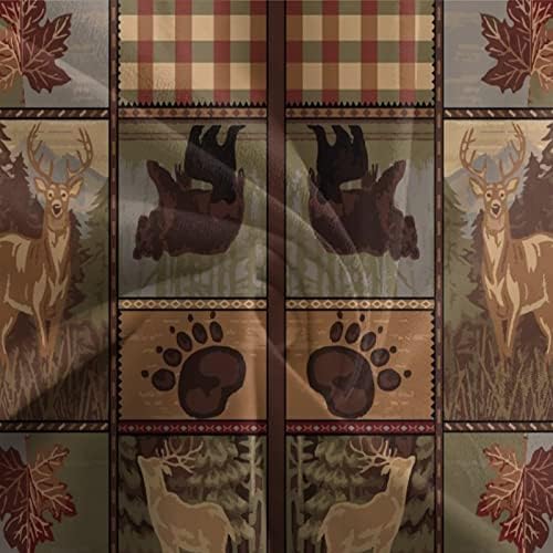 Black White Buffalo Plaid Quilt Set with Pillow Shams
