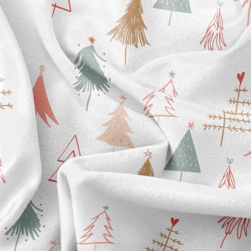 CGK Unlimited Flannel Christmas Cal King Sheets