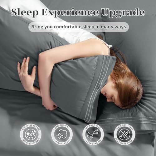 Shilucheng Sheet Set - Cooling Microfiber 1800 Thread Count