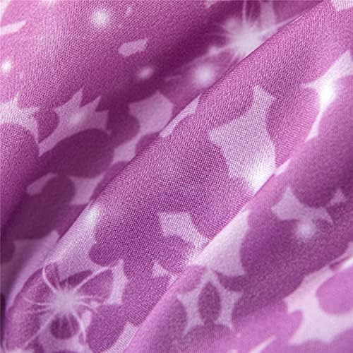 RYNGHIPY 6Pcs Twin Glitter Comforter Sets for Girls Teens Kids