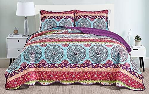 Masterplay 3-Piece King Size Quilt Set 1