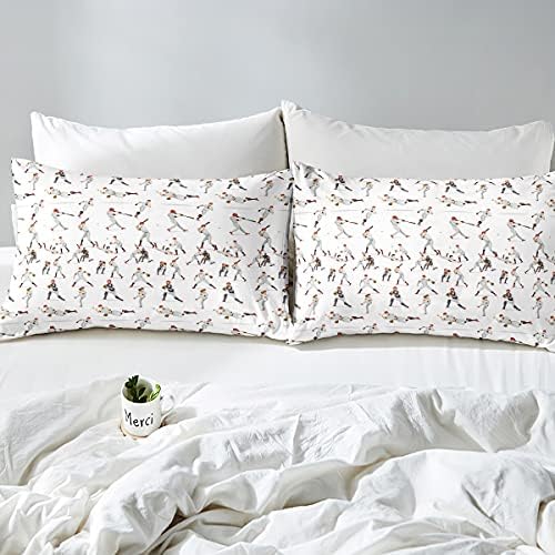 Erosebridal Baseball Bedding Set Twin Size 1