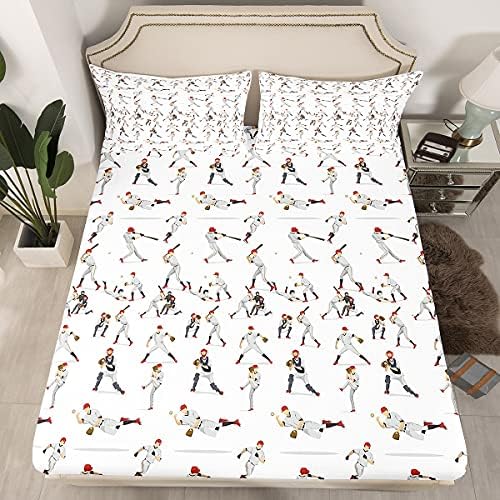 Erosebridal Baseball Bedding Set Twin Size 1
