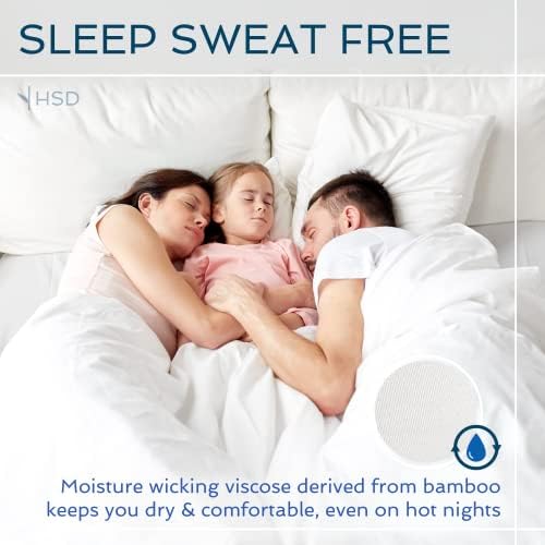 Hotel Sheets Direct 3 Piece Twin Size Bamboo Sheet Set