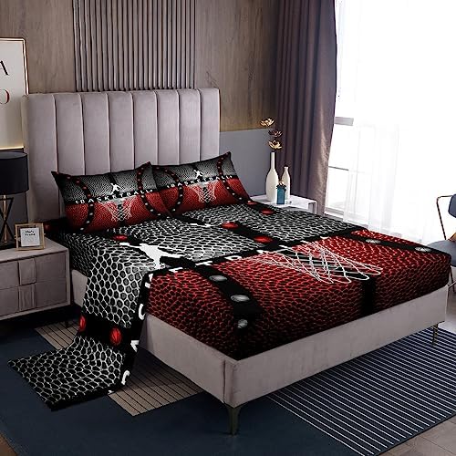 Feelyou King Size Basketball Sheet Set