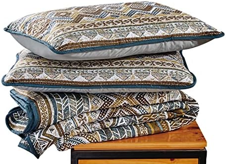 Chezmoi Collection 3-Piece Quilt Bedding Set Queen Size