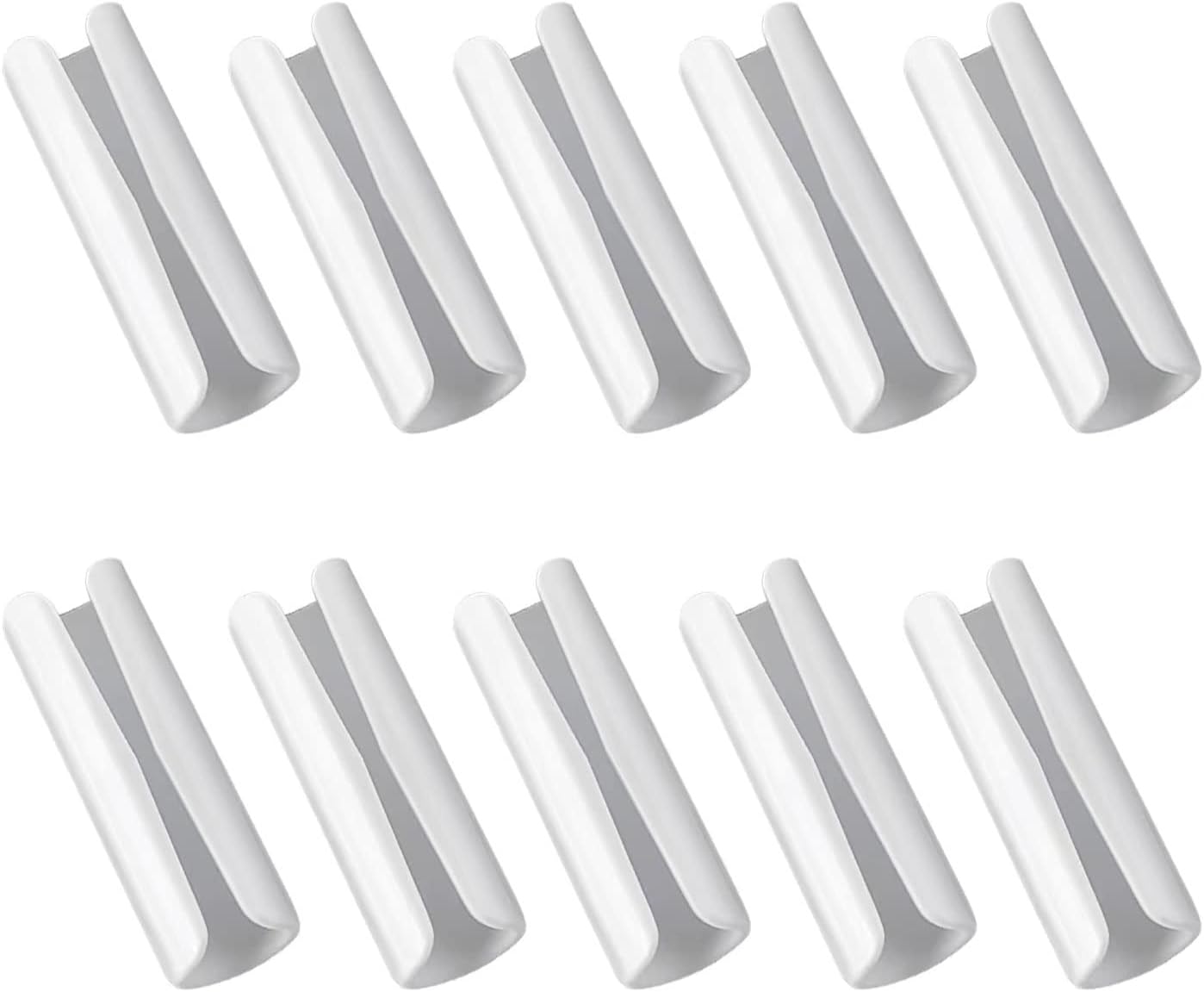 Kasom Y-Shaped Sheet Fasteners 10 Pieces White