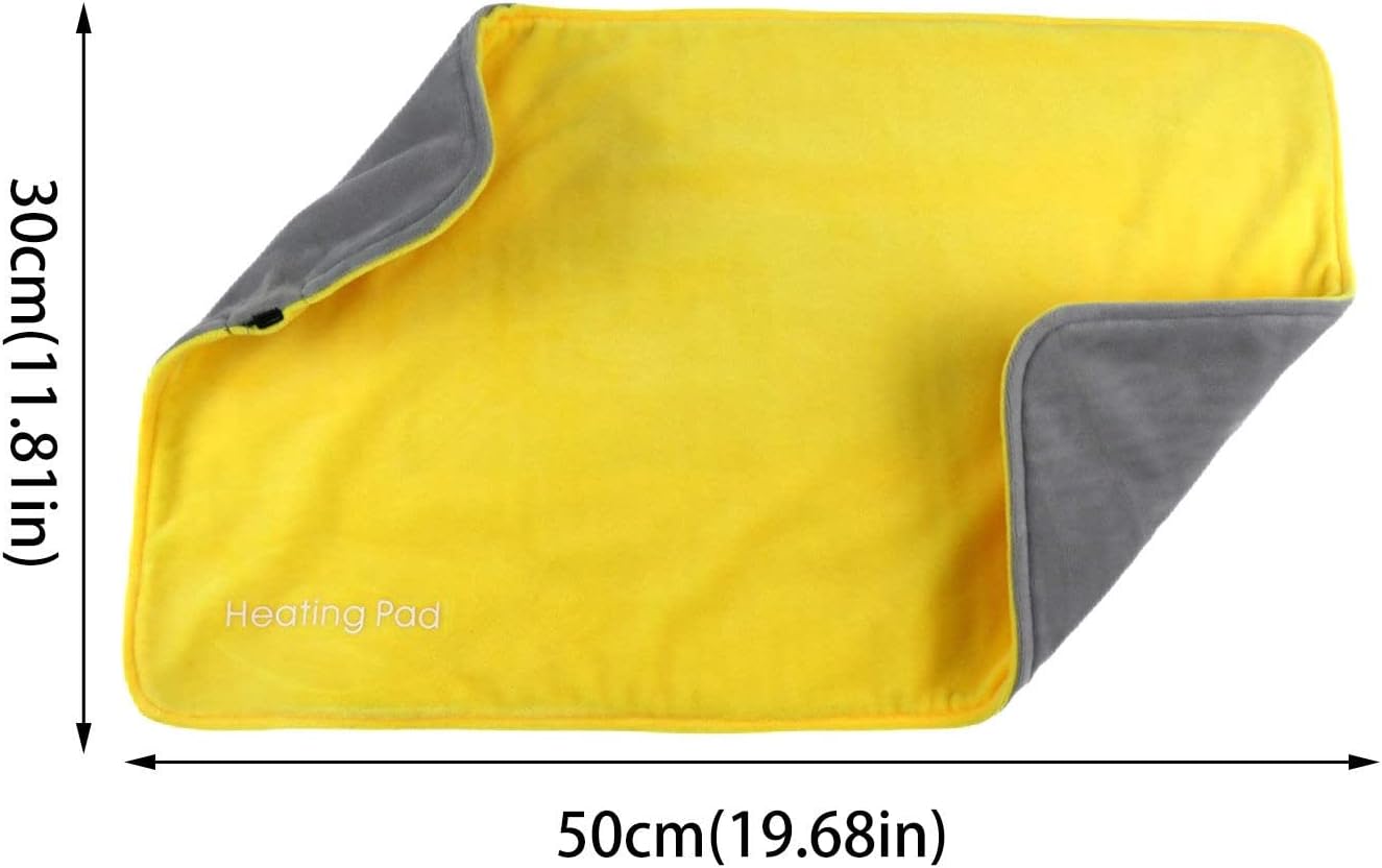 Soft Plush Heated Throw Blanket with USB Power