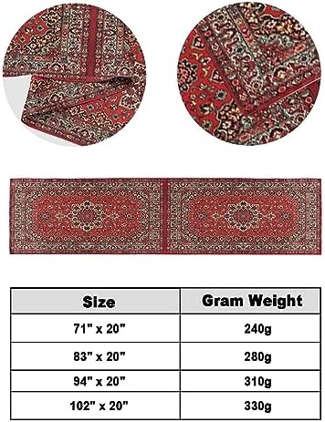 Teamery Vintage Textured Boho Bed Runner Scarf