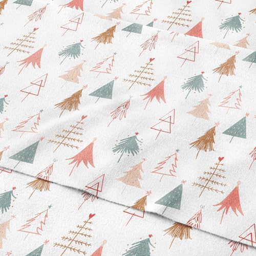 CGK Unlimited Flannel Christmas Cal King Sheets