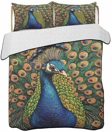 PRINT PICTURE ARTHOME Twin XL Quilt Set with Pillow Covers