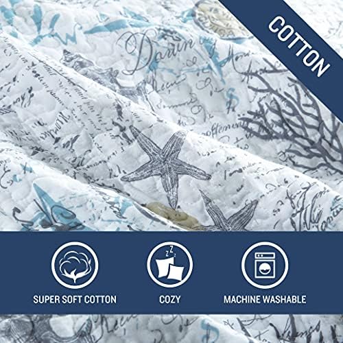 Tommy Bahama Twin Quilt Set with Matching Sham 1