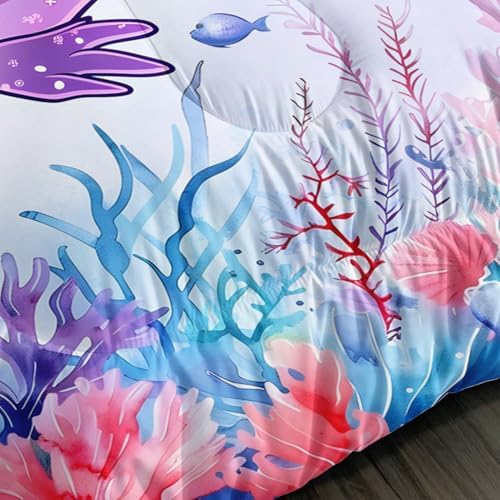 Cute Axolotl Bedding Set Twin Size
