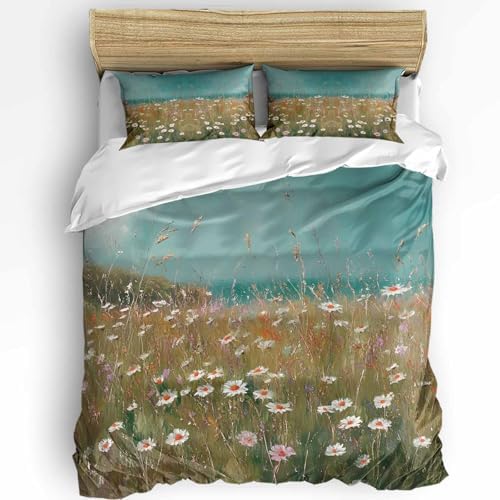 Boanket 3-Piece Full Size Duvet Cover Set with Zipper