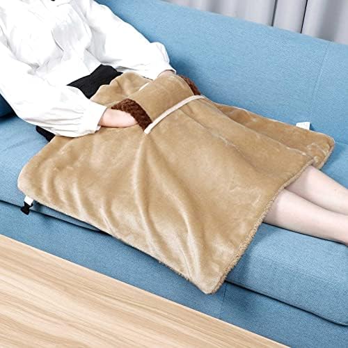 Electric Heated Throw Blanket with USB Charging