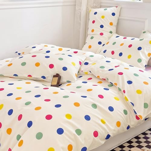 MEJU Duvet Cover Set with Zipper 3 Pcs
