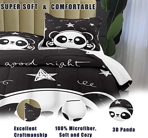 Bodhi Kids Comforter Set with Panda Design