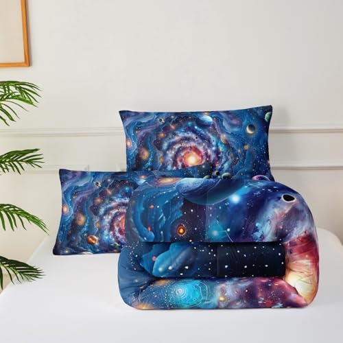 Twin Galaxy Comforter Set for Kids