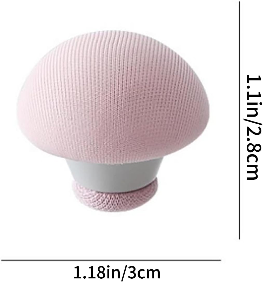 8 Pcs Mushroom Quilt Stand Clips Gray