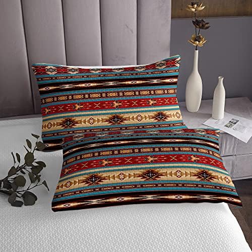Erosebridal Aztec Quilted Arrow Bedspread Set Twin