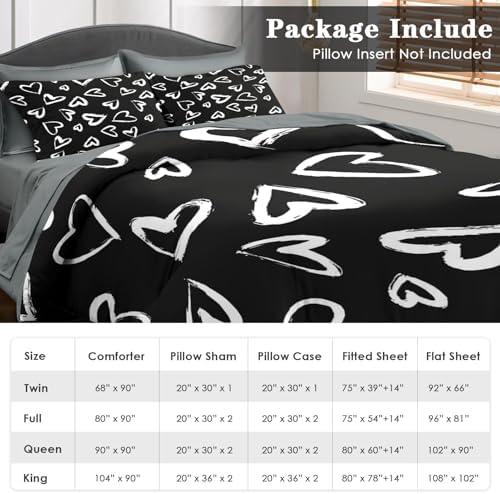 Pamnest Comforter Set Twin Size 5 Pcs Bedding 1