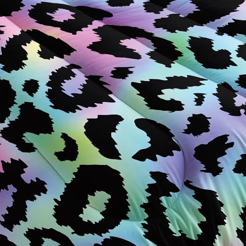 Smell Sunshine Kids Comforter Set Leopard Print Twin