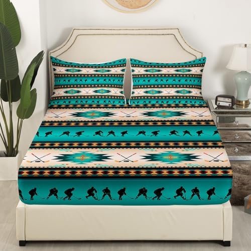 Erosebridal Hockey Fitted Sheet Set for Kids