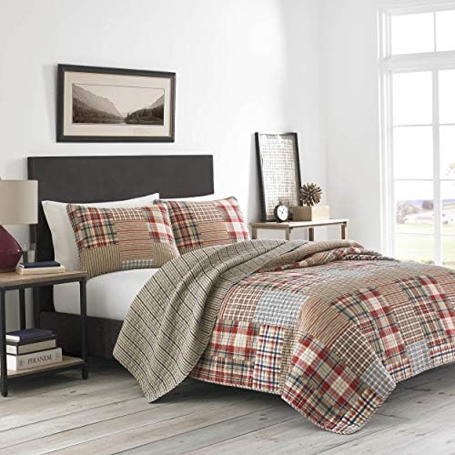 Eddie Bauer King Quilt Set - Hawthorne Brown