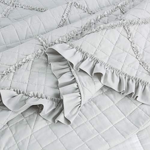 Marina Decoration Shabby Chic Quilt Set with Pillow Shams