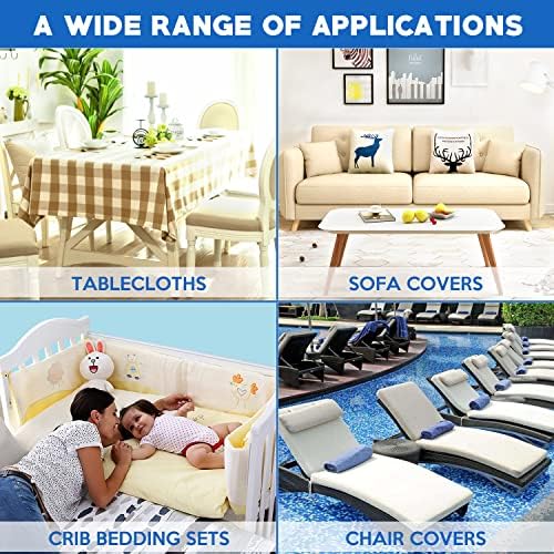 Kelofty 4PCS Bed Sheet Clips with Adjustable Bands