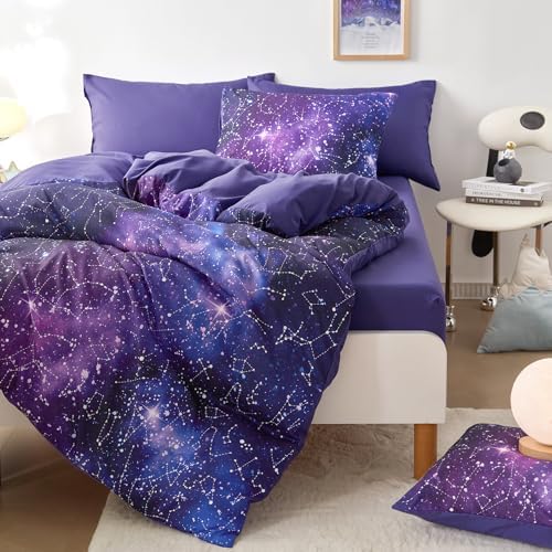 Wake In Cloud - Constellation Comforter Set for Teens