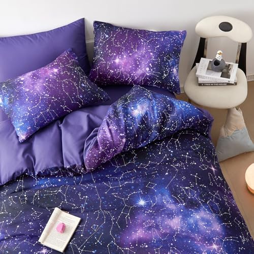 Wake In Cloud - Constellation Comforter Set for Teens