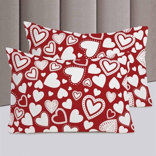 ZOE GARDEN Valentines Bed Duvet Cover Set