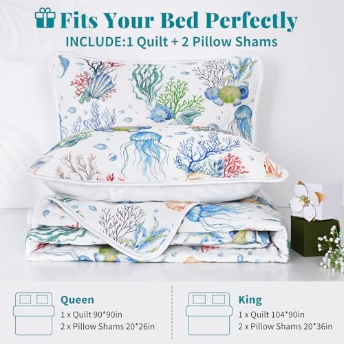 Uspring Double-Sided Cooling Quilt Set Queen Size