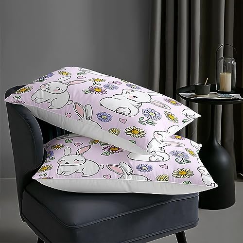 AILONEN Rabbit Comforter Set Twin Size