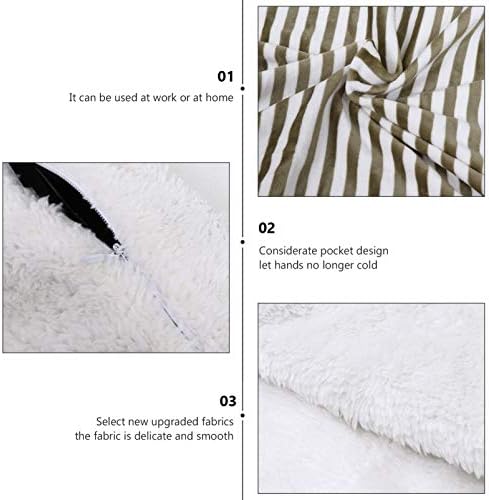 EXCEART Quick Heat USB Electric Blanket for Home and Travel