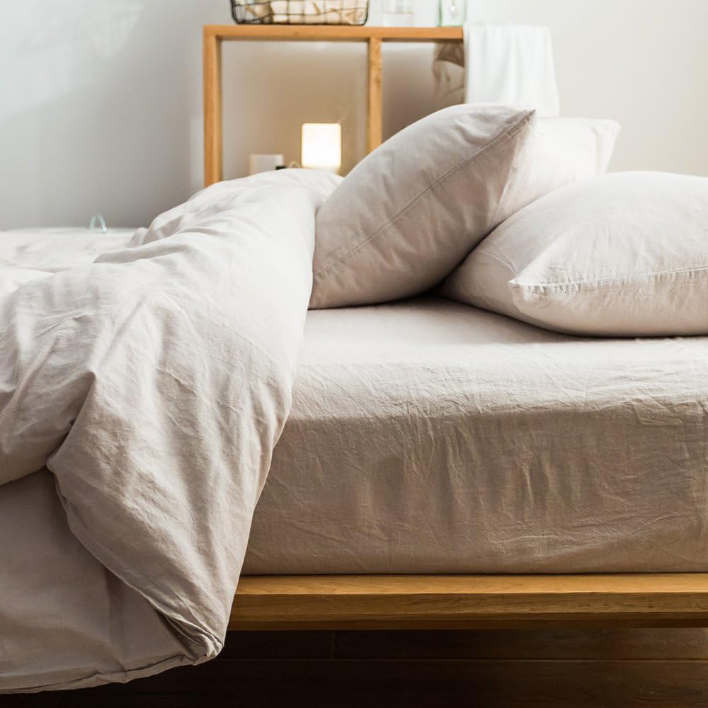 MKXI Cotton Duvet Cover Set Twin Size