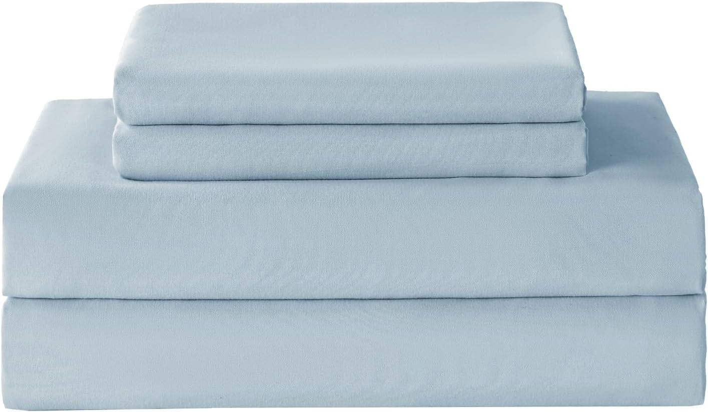 Yibeizi Light Blue Twin XL Sheet Set 1