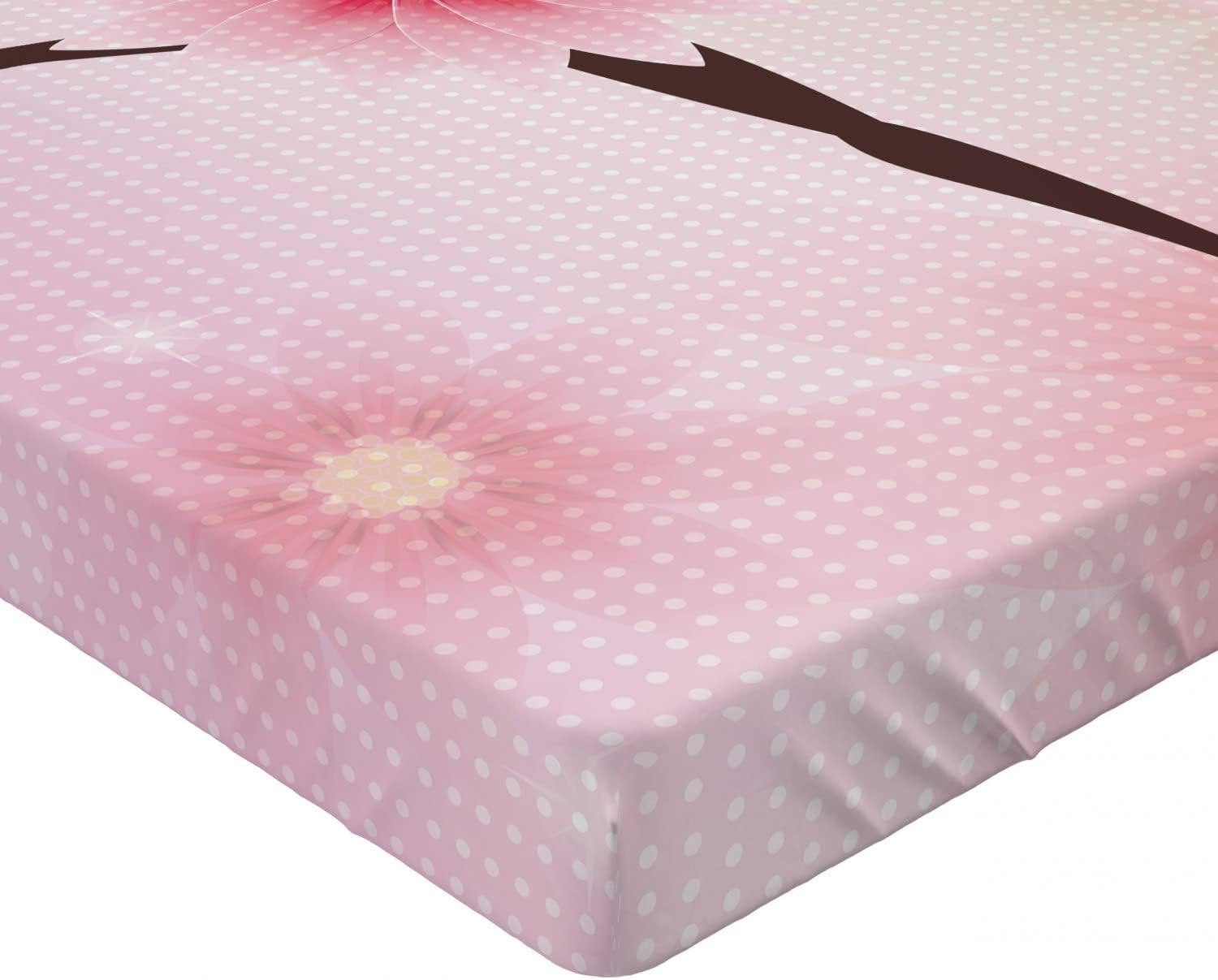 Ambesonne California King Fitted Sheet with Tutu Design