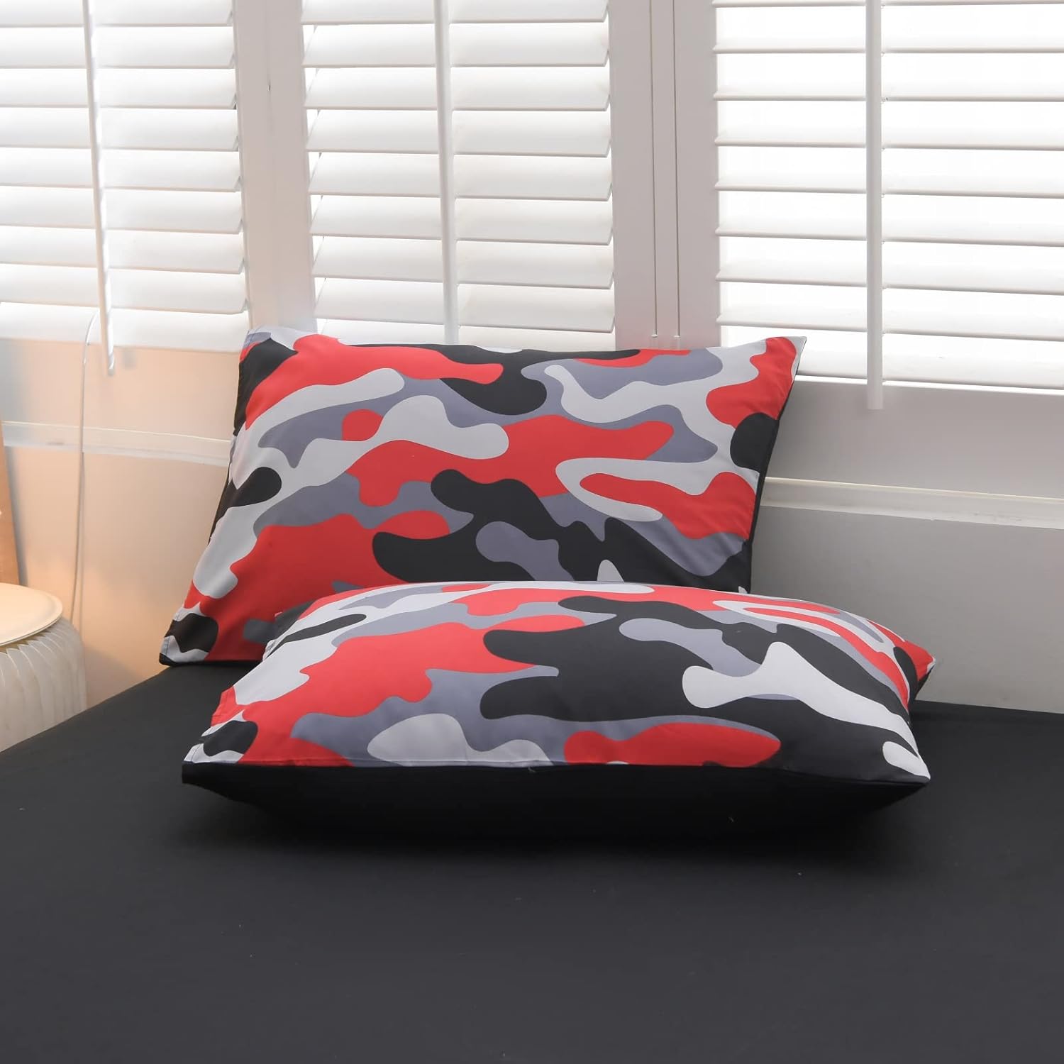 Meeting Story Camouflage Comforter Set 5PCS Full