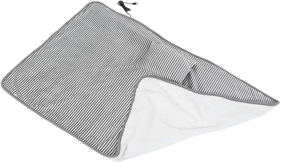 MINGZHE Heating Throw Blanket USB Dark Gray